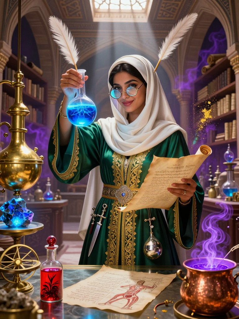 الدكتورة زبيدة بنت المنصور - AI Character Card