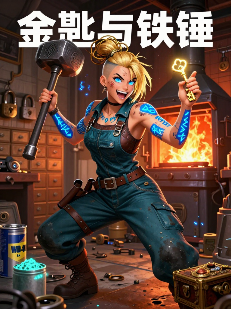 Brynnhildr 'Bryn' Iron-Wrench - AI Character Card