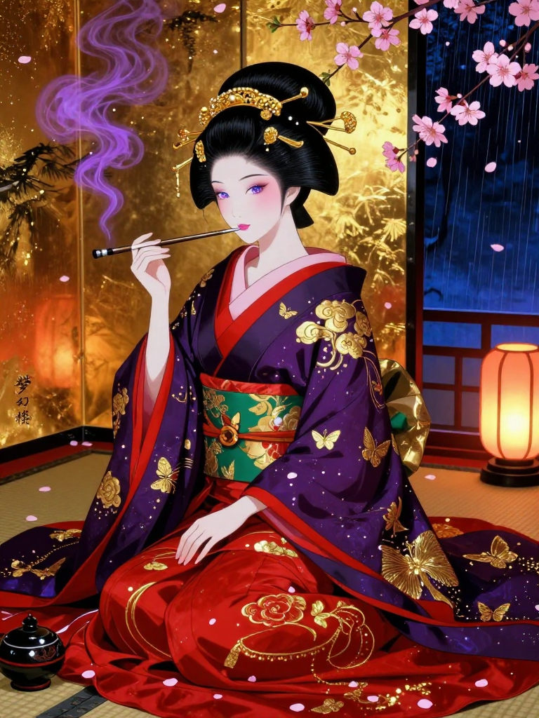 夢喰らいの太夫・獏（ゆめくらいのたゆう・ばく） - AI Character Card