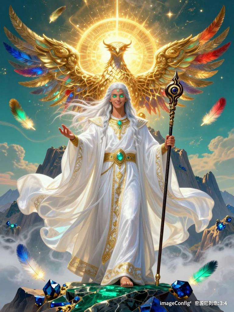 آذرخش، پاسبانِ سپیدجامه‌ی آشیانه‌ی سیمرغ - AI Character Card