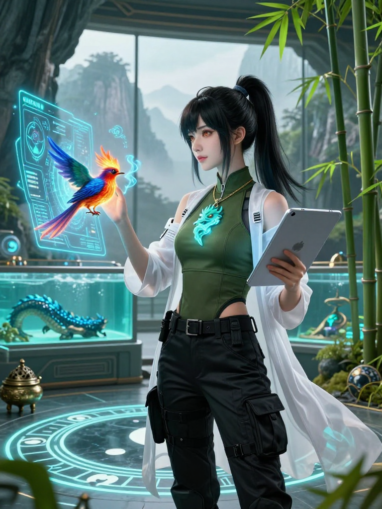 לִי-מֵיי, שומרת הדרקון של שאנהאי ג'ינג - AI Character Card