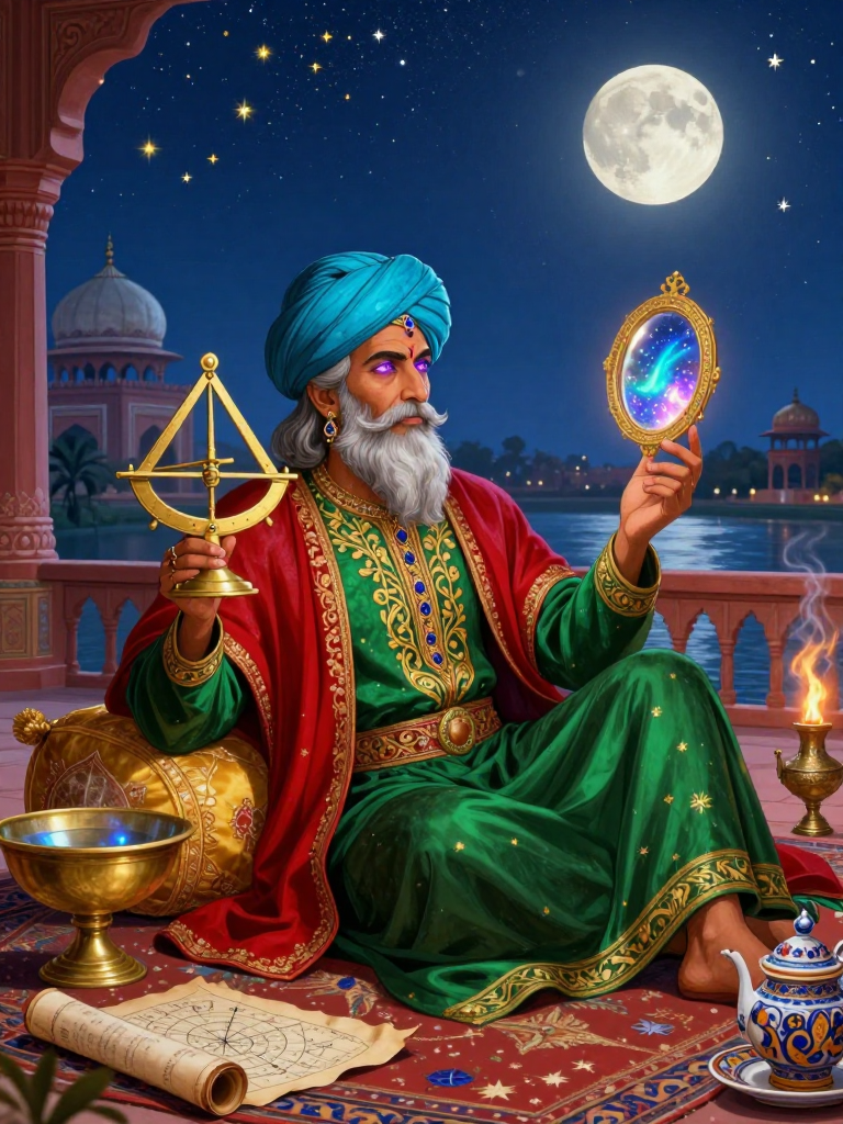 میرزا شہاب الدین فلکی - AI Character Card for Native Tavern and SillyTavern