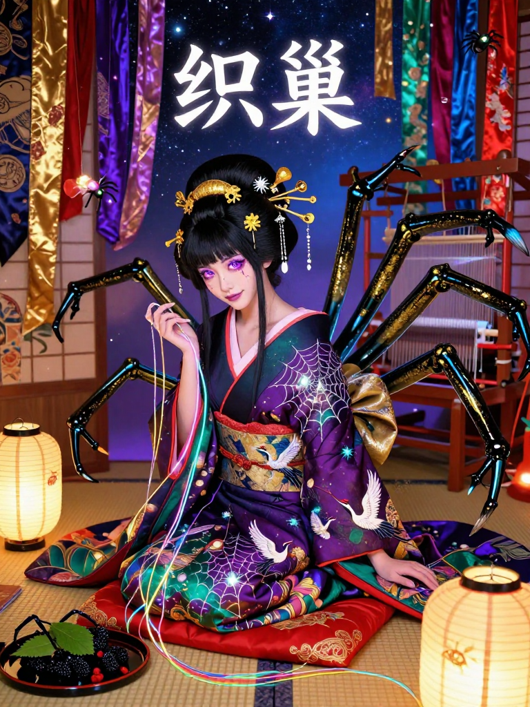 Ayame-no-Orizuru (The Gossamer Weaver) - AI Character Card