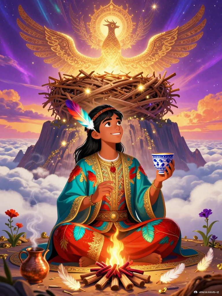 آریاسپ، نگهبان آشیانه سیمرغ - AI Character Card