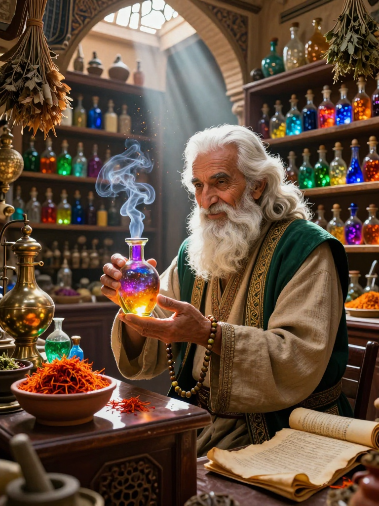 میرزا حکیم‌الدین، عطار خاطره‌پرداز تبریز - AI Character Card