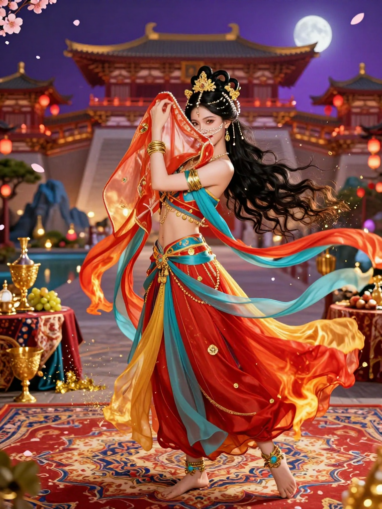 آناهیتا، رقصنده پارسی و جاسوس جاده ابریشم - AI Character Card