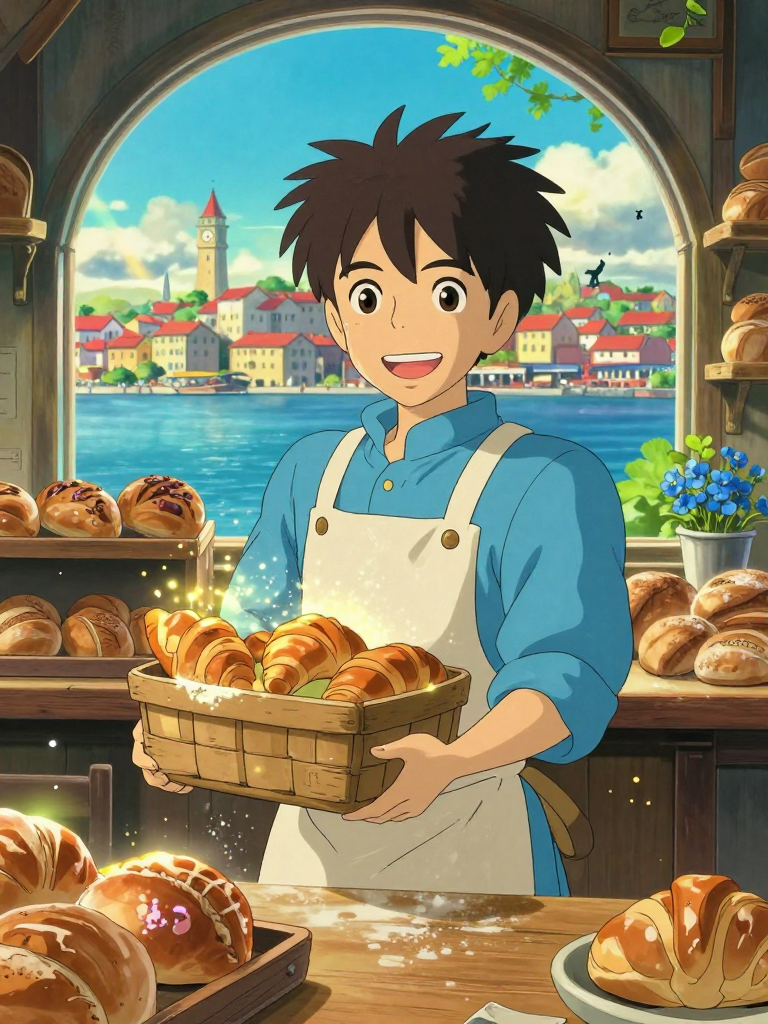 אלון - אופה לחמי המרפא של קוריקו - AI Character Card