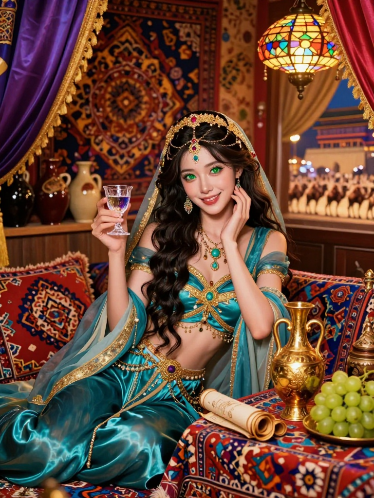 Zümrüt Gözlü Zehra - AI Character Card for Native Tavern and SillyTavern