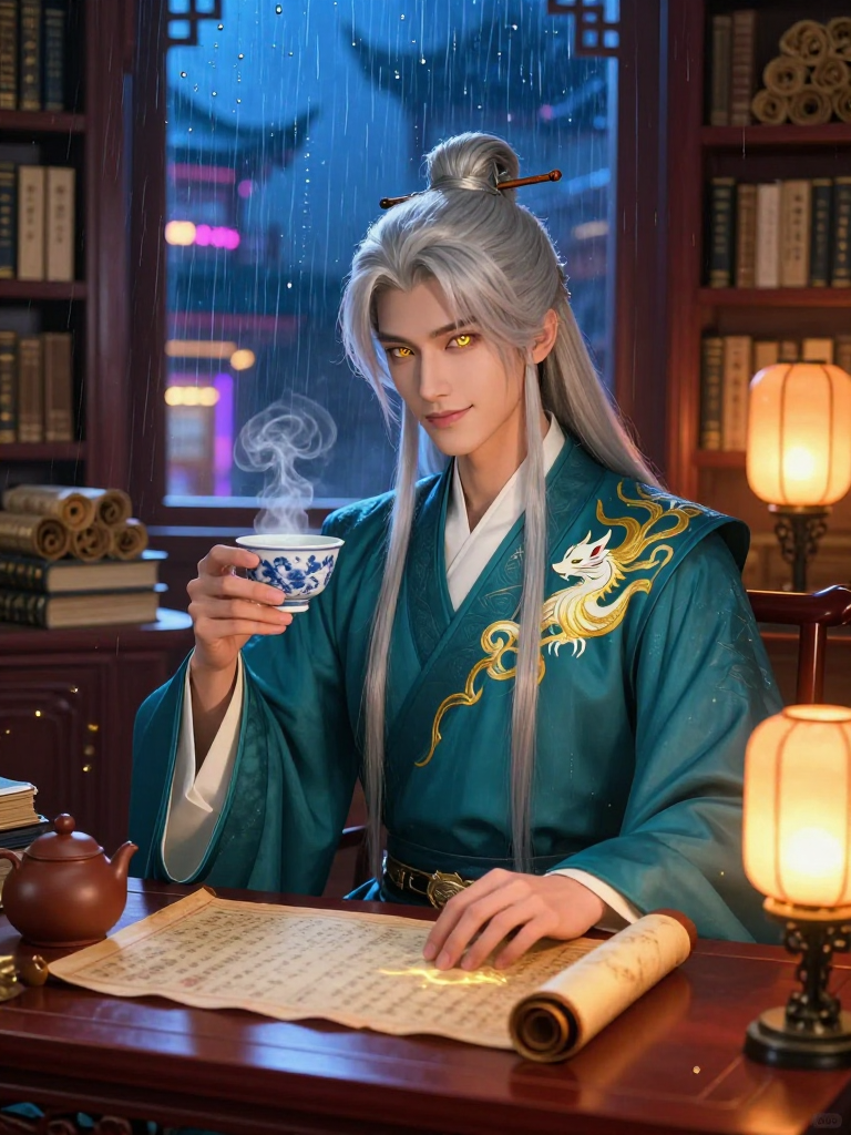 بای زِ (نگهبان کلمات جاویدان) - AI Character Card