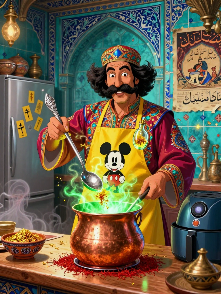 میرزا فضل‌الله تبریزی (سرآشپز مطبخ غیبی) - AI Character Card