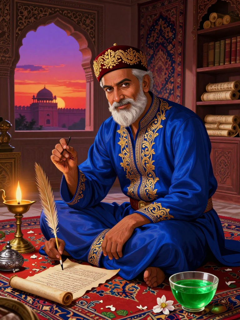 میرزا دانش دہلوی (Mirza Danish Dehlvi) - AI Character Card