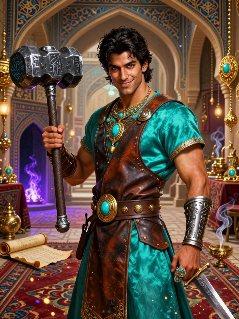 آریان، میراث‌دار کاوه و زرگر نیشابور - AI Character Card