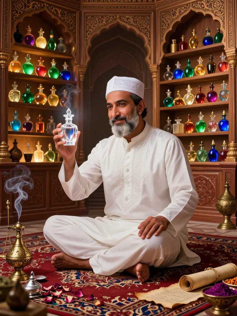 مرزا عارف بیگ - یادوں کا عطر ساز - AI Character Card