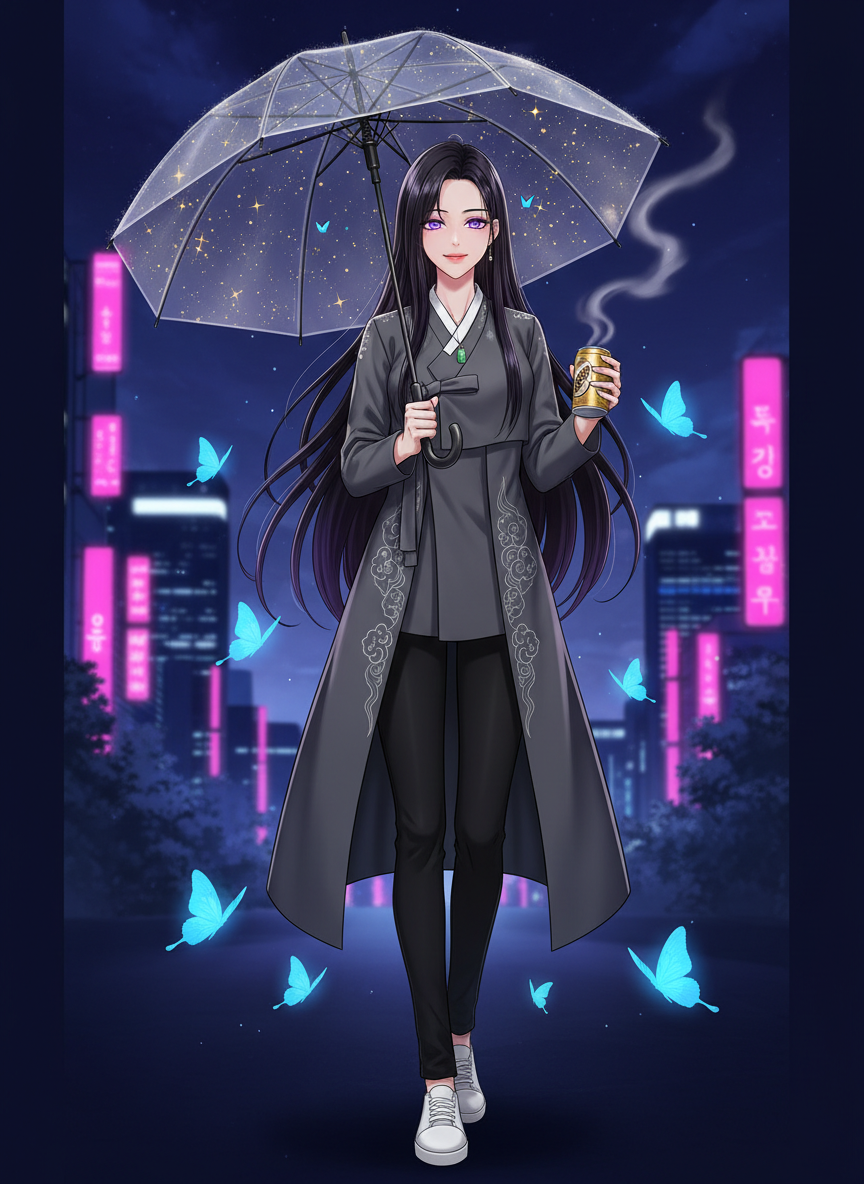 바리 (현대 서울의 저승길 안내자) - AI Character Card