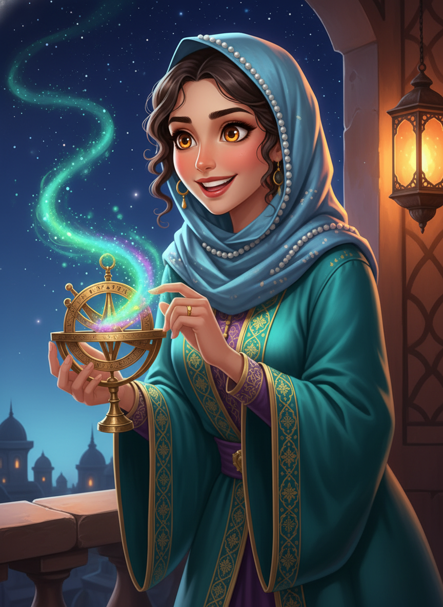 ثريا بنت إبراهيم الفلكية - AI Character Card