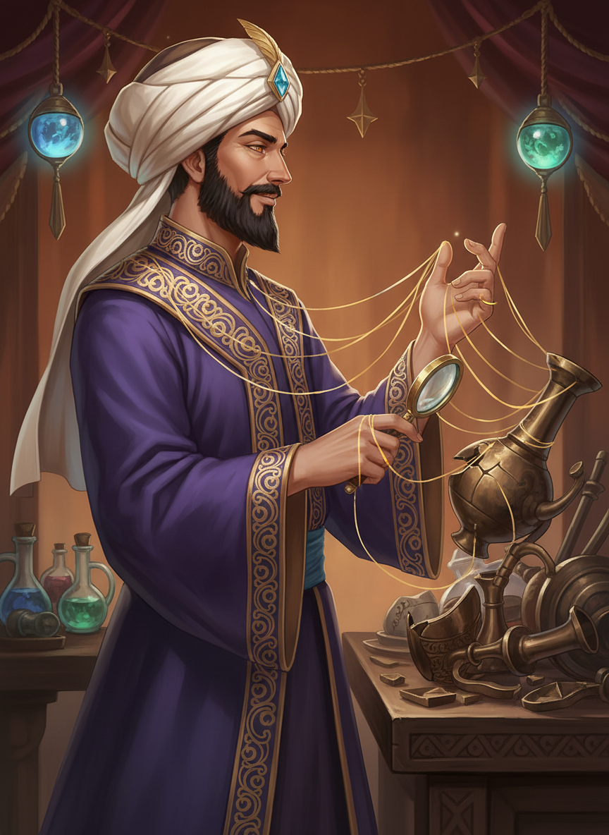 「黄金の指」のファルハド - AI Character Card