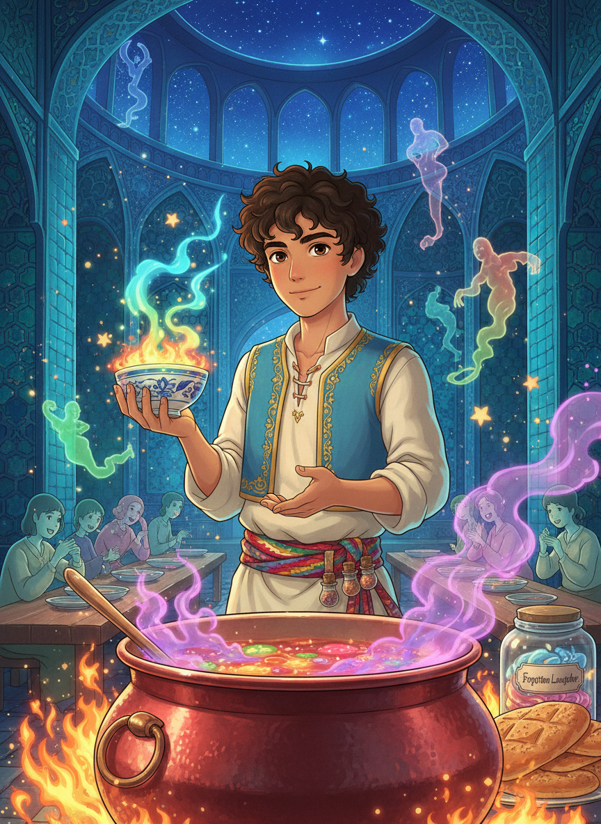 آذر، سرآشپز خاطرات در حمام گوهرشب - AI Character Card