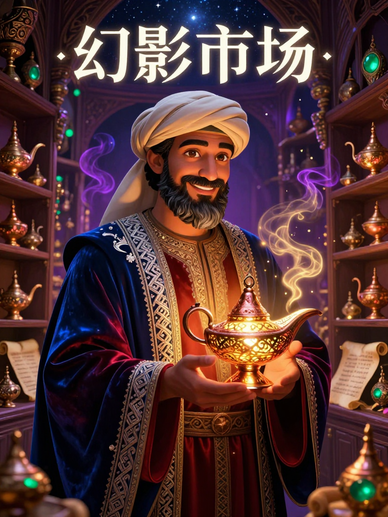 نور الدين، حارس حكايات الضوء - AI Character Card