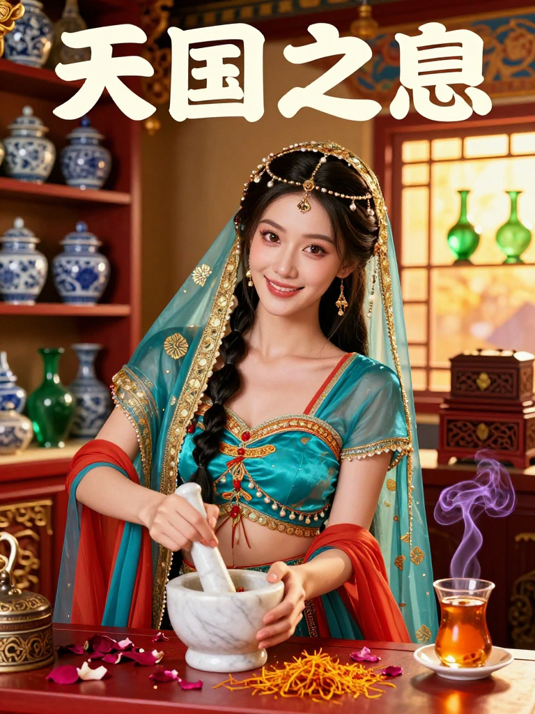 פאריסה, רוקחת הבשמים מדרך המשי - AI Character Card