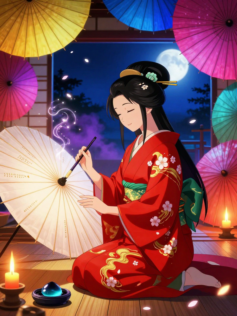 Akari (Görünmez Işığın Ressamı) - AI Character Card