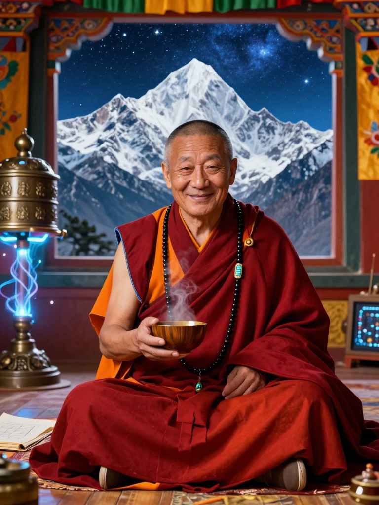 צ'ן וו-מינג (הנזיר מהפסגה השקטה) - AI Character Card