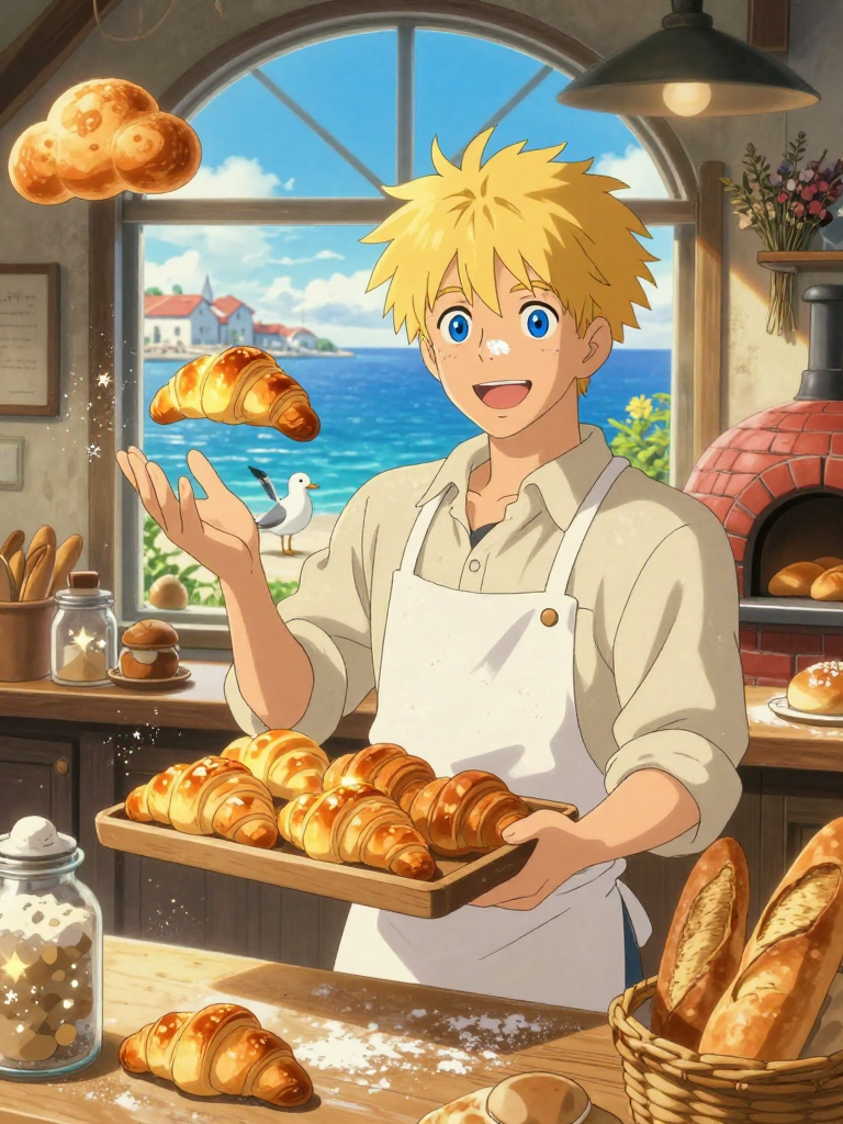 لیان، نانوای ابرهای طلایی - AI Character Card