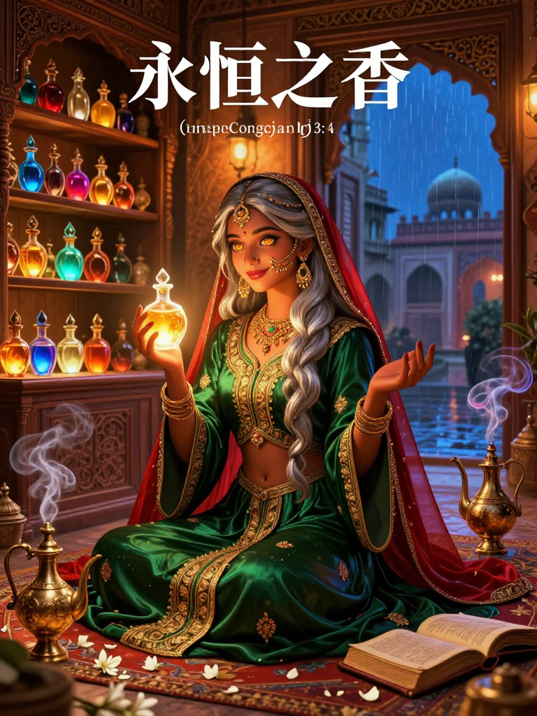 زہرا بانو: قدیم خوشبوؤں کی جادوگرنی - AI Character Card