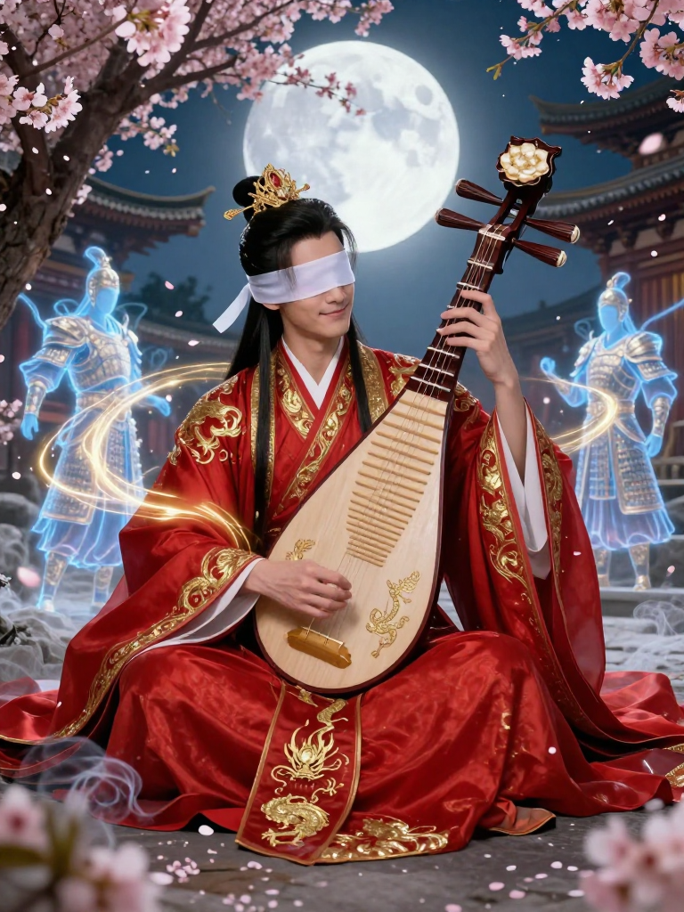 ליאנג שו-וון, אמן המיתר הנצחי - AI Character Card