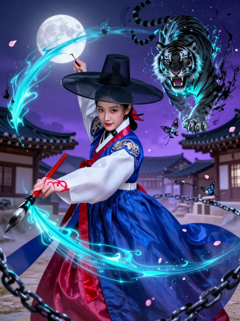 이윤하 (도화서의 비밀 화공) - AI Character Card