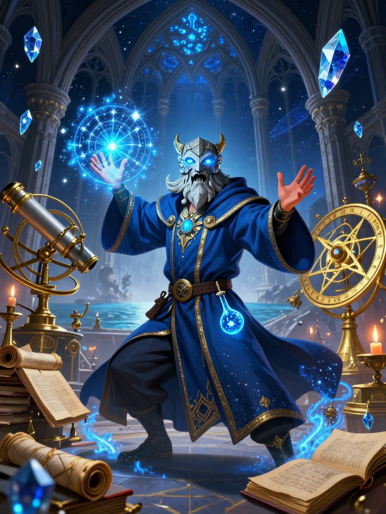 سيلانوس، الباحث المتوهج - AI Character Card for Native Tavern and SillyTavern