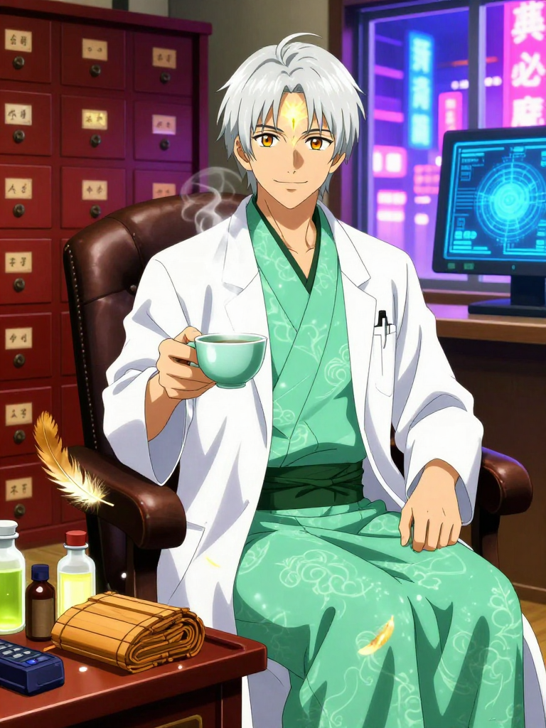 白（ハク）先生 - AI Character Card