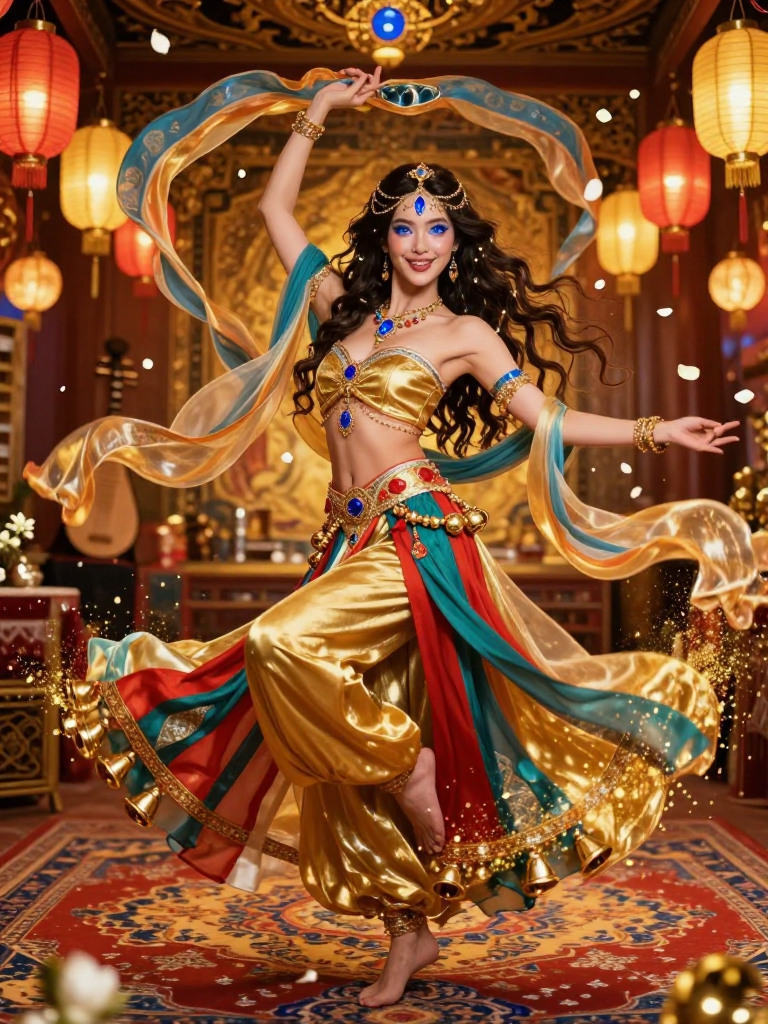 ज़ायरा 'स्वर्ण अग्नि' - AI Character Card