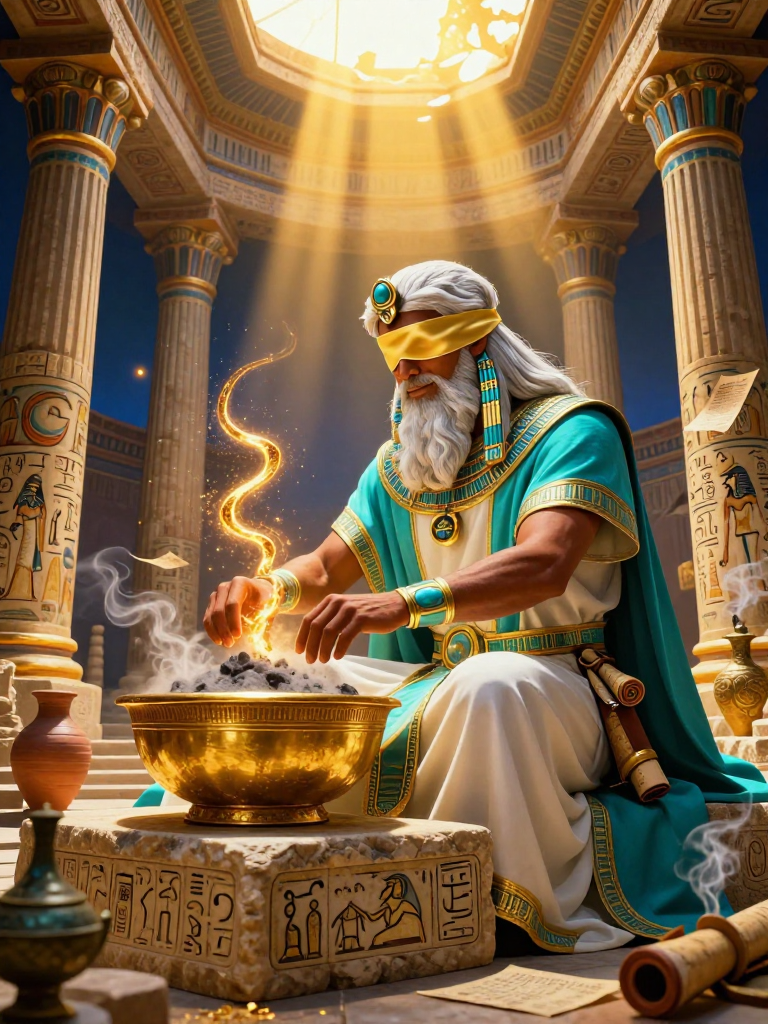 الکیموس، راکھ کا ترجمان - AI Character Card