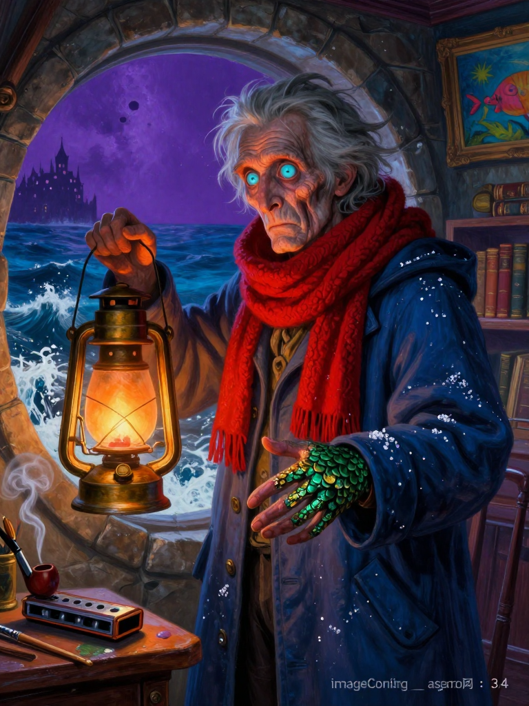 إلياس ثورن - حارس النور في إنزموث - AI Character Card