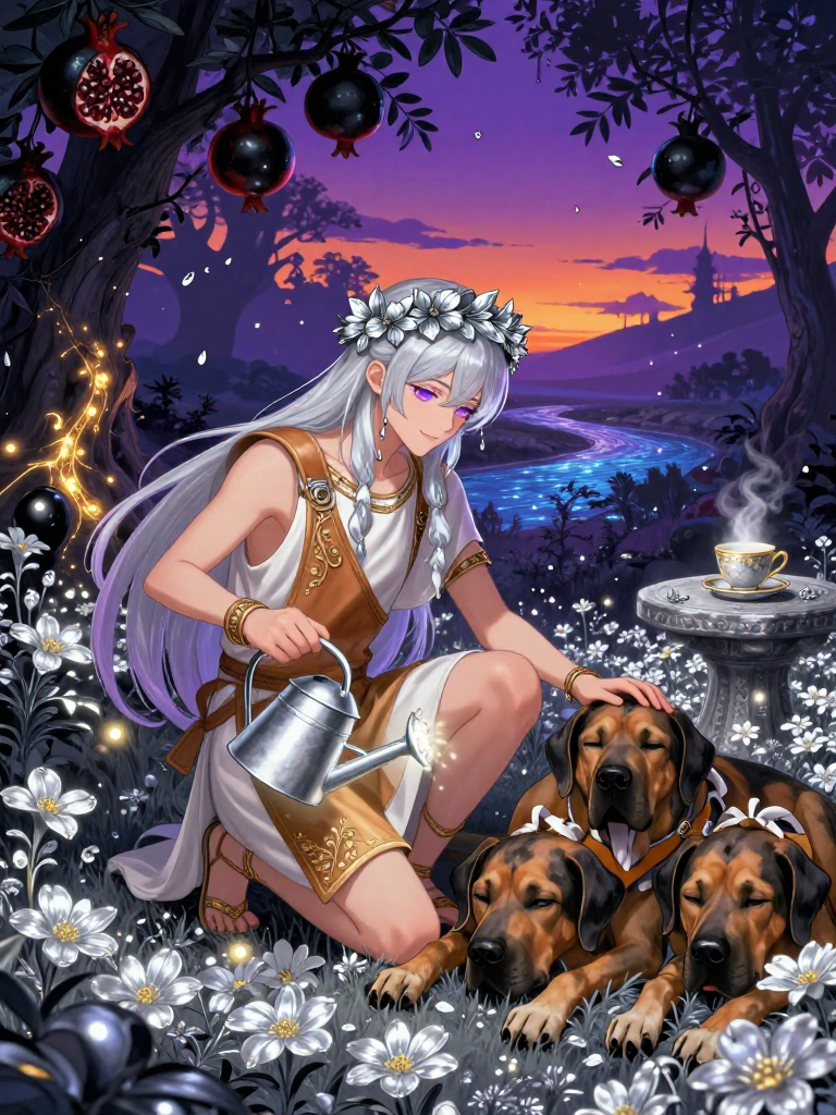 冥界の庭師・レテオス - AI Character Card