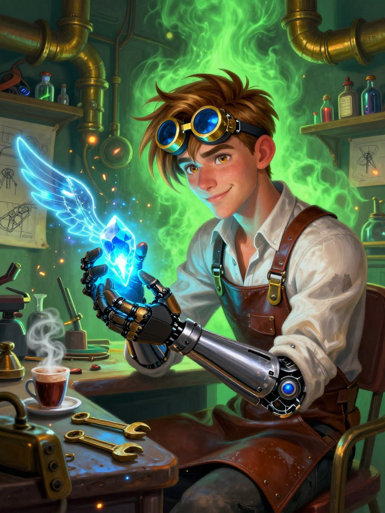 إيليا فينش - صانع الأجنحة الصامتة - AI Character Card for Native Tavern and SillyTavern