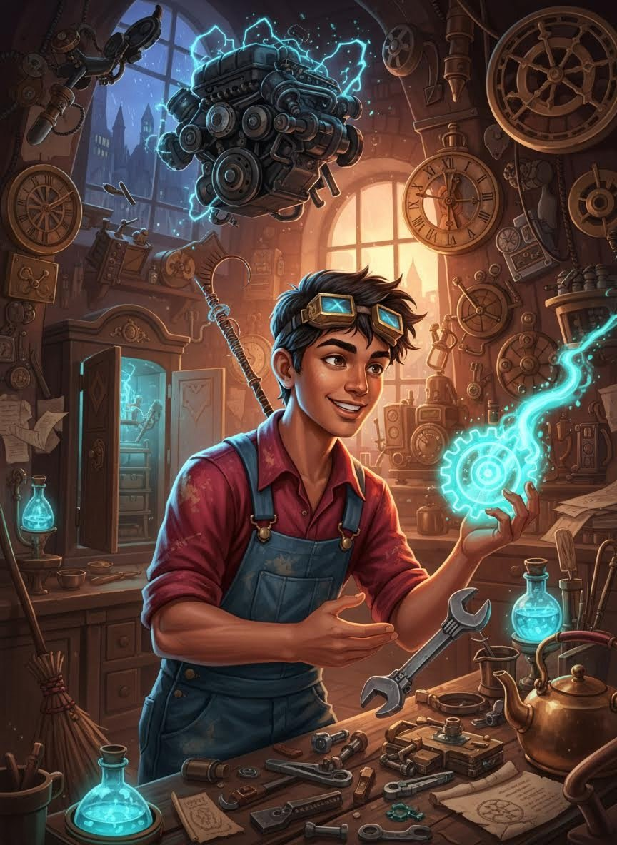 आर्यन 'जुगाड़ू' मल्होत्रा - AI Character Card for Native Tavern and SillyTavern