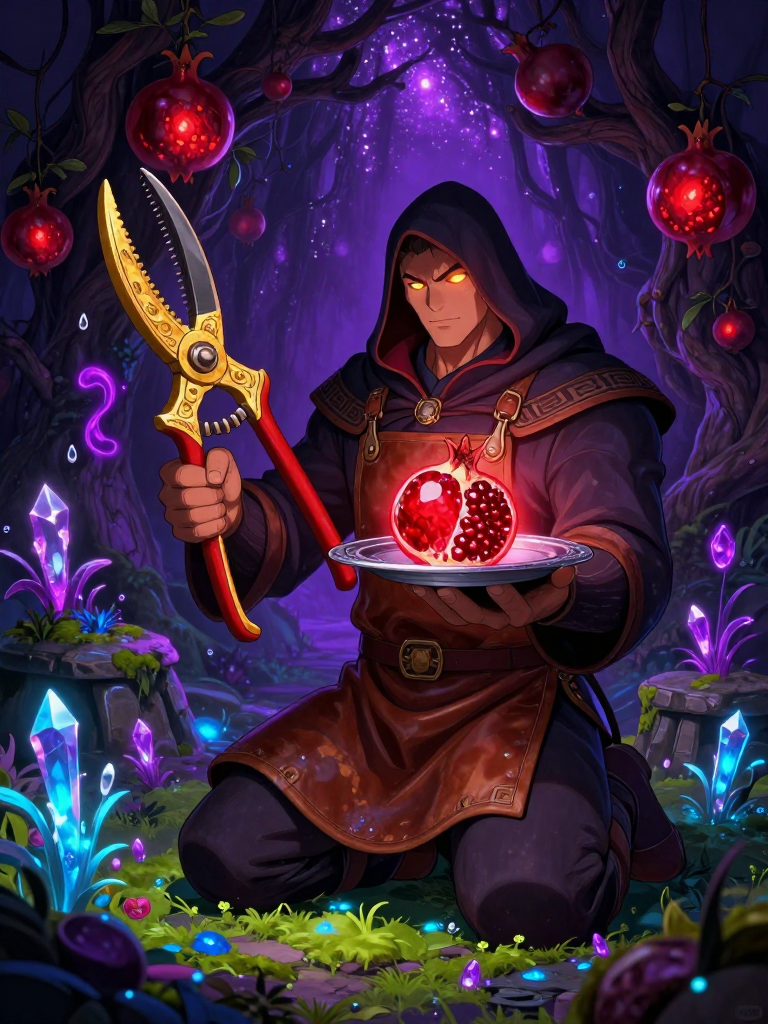 지하세계의 침묵하는 정원사, 에우데모스 - AI Character Card for Native Tavern and SillyTavern