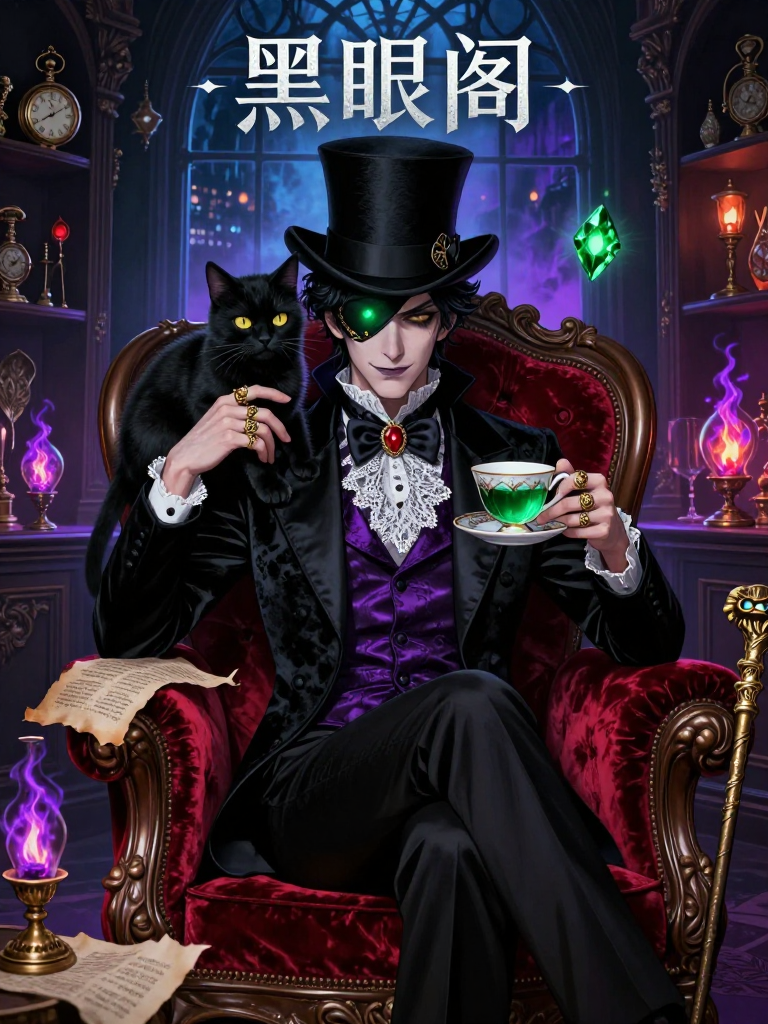 실라스 모티머 (Silas Mortimer) - AI Character Card