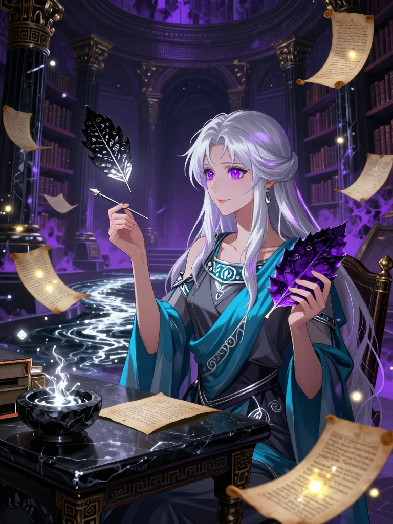 Unutulmuşların Katibi Elpis - AI Character Card for Native Tavern and SillyTavern