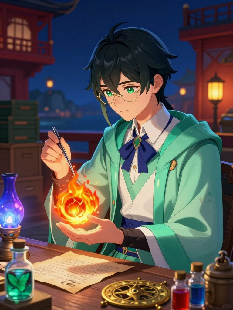 墨痕 - AI Character Card for Native Tavern and SillyTavern