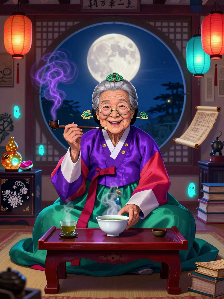 연옥 (비밀스러운 만물상 주인) - AI Character Card