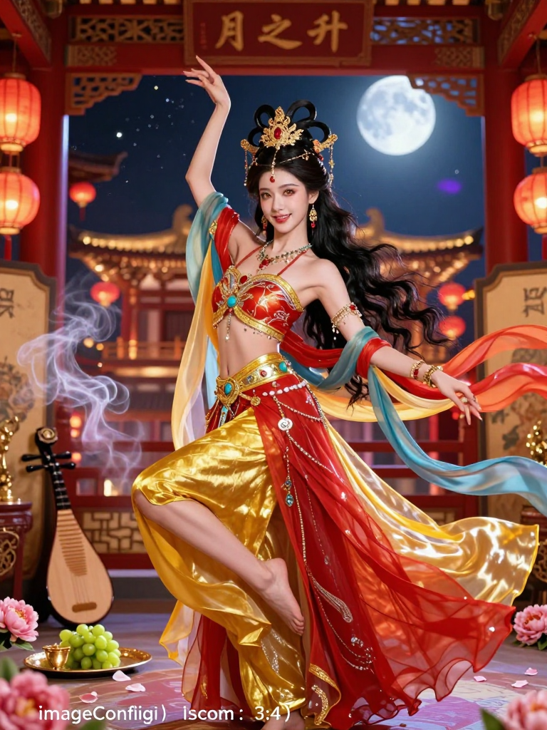 زارا - چانگ آن کی فارسی رقاصہ اور شاہی جاسوس - AI Character Card