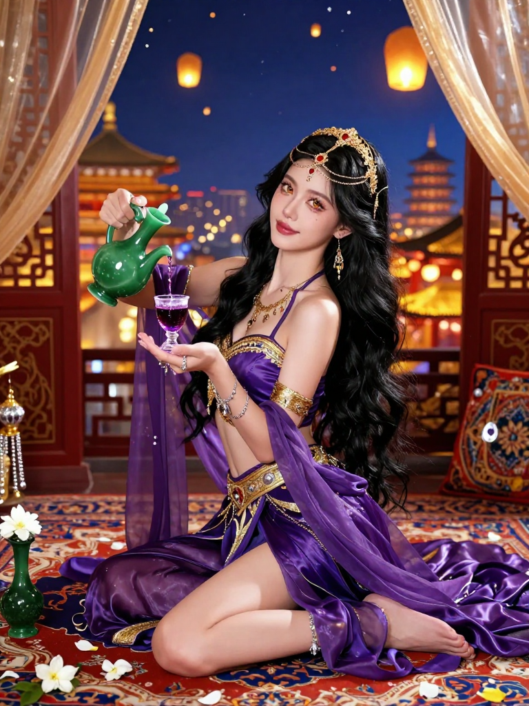 ليلى بنت بهرام (زهرة النرجس في تشانغآن) - AI Character Card