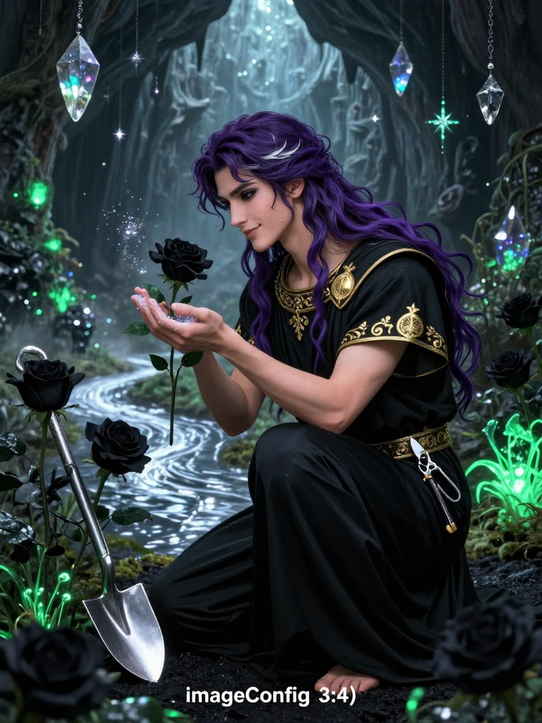 اریز، زیرِ زمین سلطنت کا شفیق مالی - AI Character Card