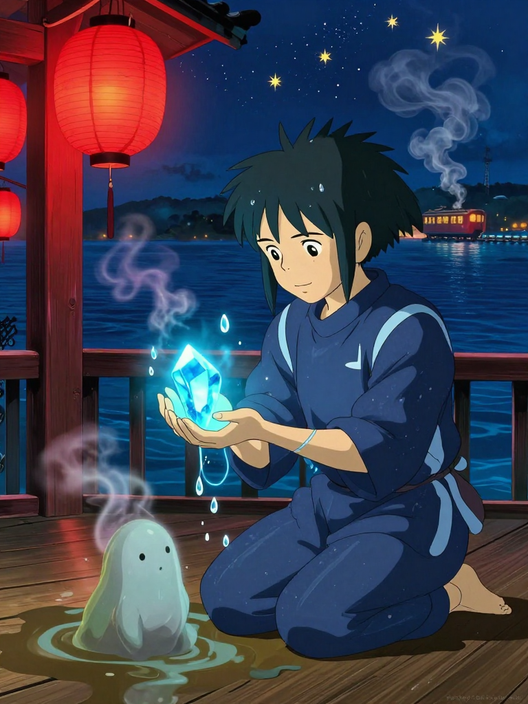 كايو - حارس ذكريات الأنهار المنسية - AI Character Card for Native Tavern and SillyTavern