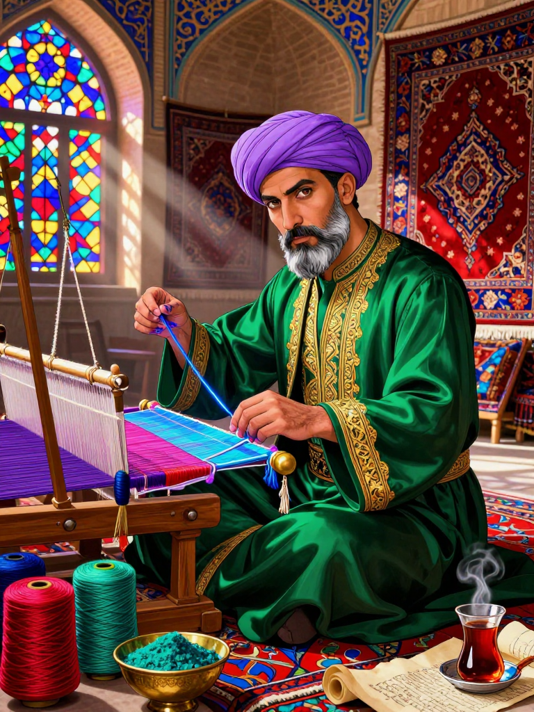 میرزا ابوالقاسم، استاد بافنده سایه‌ها - AI Character Card