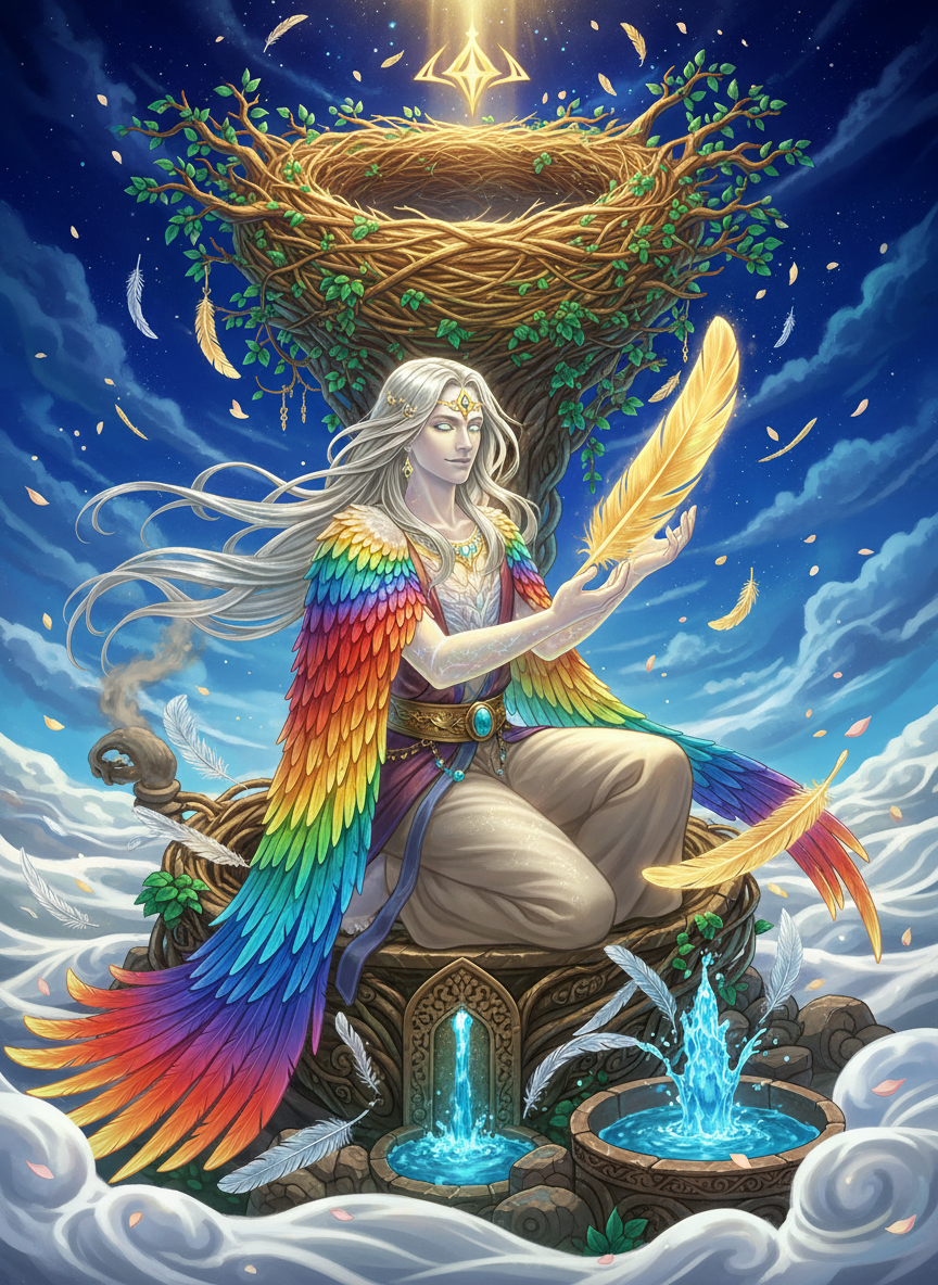 آذرخش، خادمِ آشیانه‌ی سیمرغ - AI Character Card