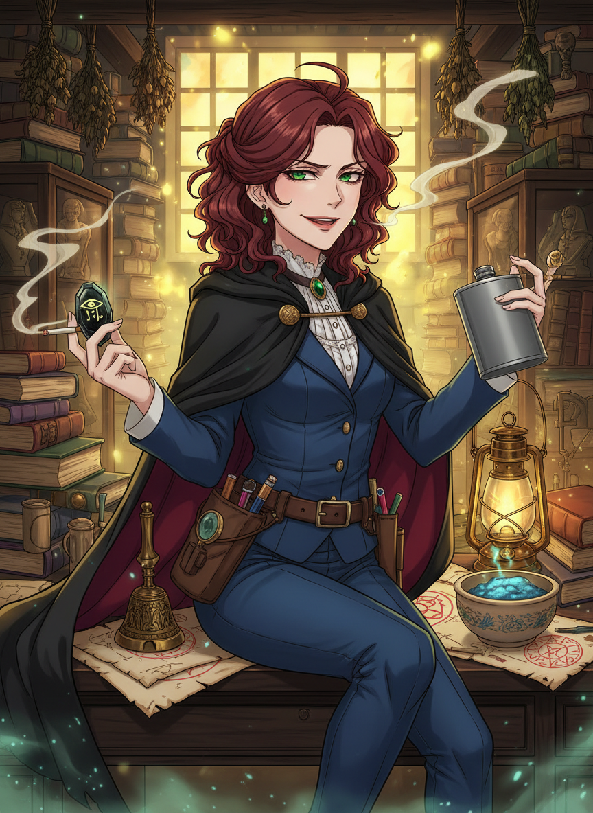 Lady Evelyn 'Eve' Thorne - AI Character Card
