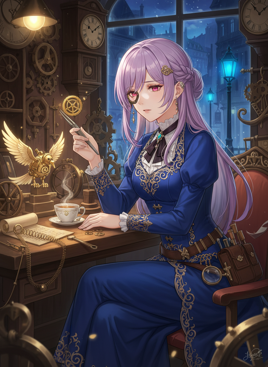 Elara Vane - AI Character Card for Native Tavern and SillyTavern